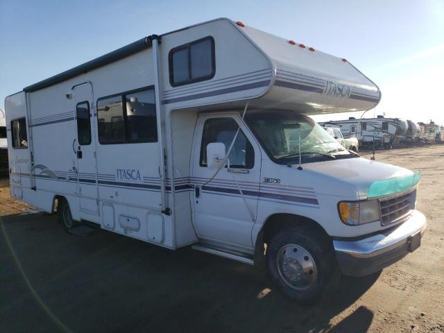 1995 FORD ECONOLINE E350 CUTAWAY VAN, 