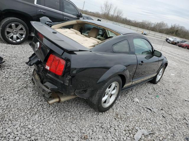 1ZVFT80N175199162 - 2007 FORD MUSTANG BLACK photo 3