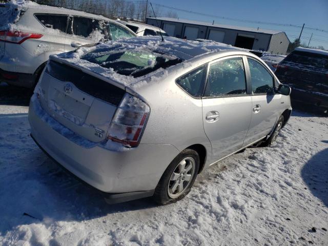 JTDKB20U577615792 - 2007 TOYOTA PRIUS SILVER photo 3