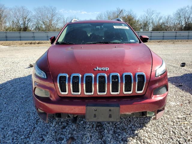 1C4PJMCS3EW245962 - 2014 JEEP CHEROKEE LATITUDE RED photo 5