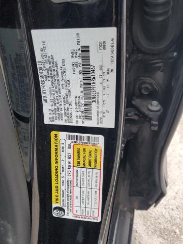 3LN6L5F91HR610467 - 2017 LINCOLN MKZ RESERVE შავი ფოტო 13