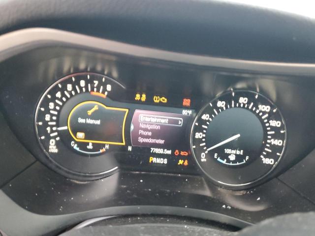 3LN6L5F91HR610467 - 2017 LINCOLN MKZ RESERVE შავი ფოტო 9