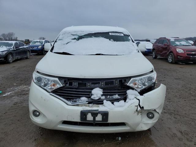 JN8AE2KP9E9106062 - 2014 NISSAN QUEST S WHITE photo 5