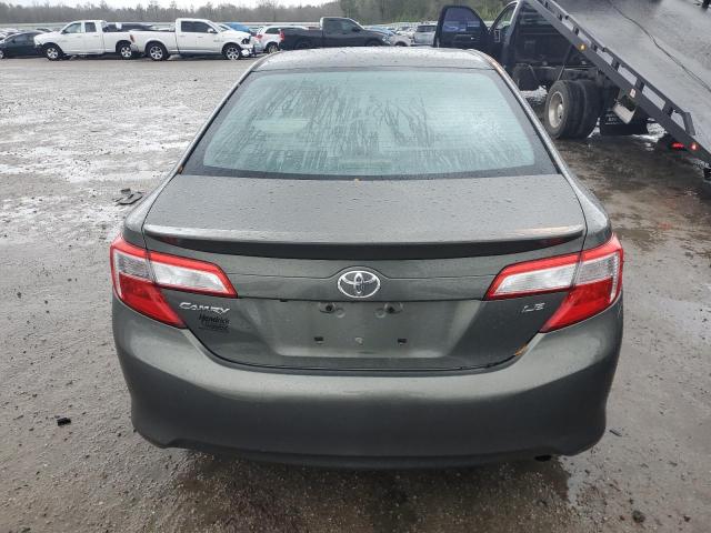 4T4BF1FKXER408741 - 2014 TOYOTA CAMRY L GRAY photo 6