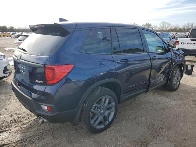 5FNYF8H50PB004917 - 2023 HONDA PASSPORT EXL Mavi foto 3