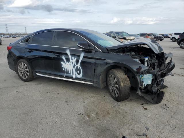 5NPE34AF9GH380797 - 2016 HYUNDAI SONATA SPORT Schwarz Foto 4