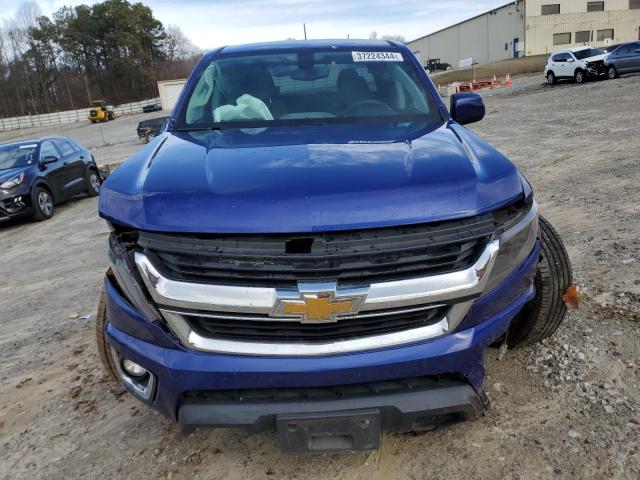 1GCGSBEA6G1237635 - 2016 CHEVROLET COLORADO BLUE photo 5