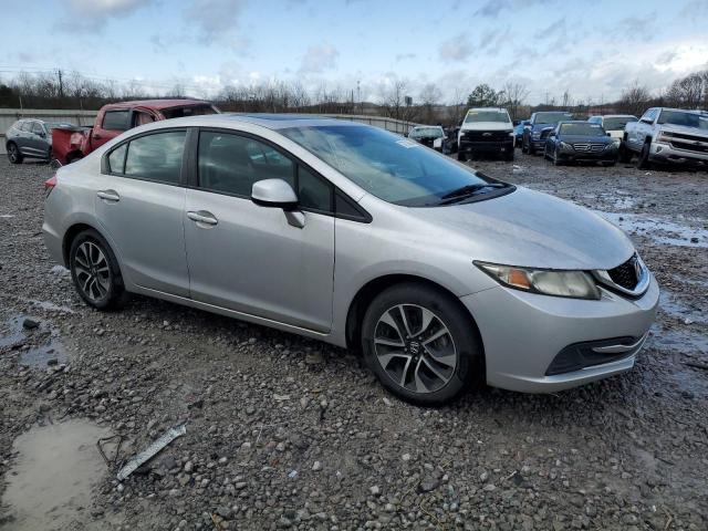 19XFB2F83DE041250 - 2013 HONDA CIVIC EX SILVER photo 4