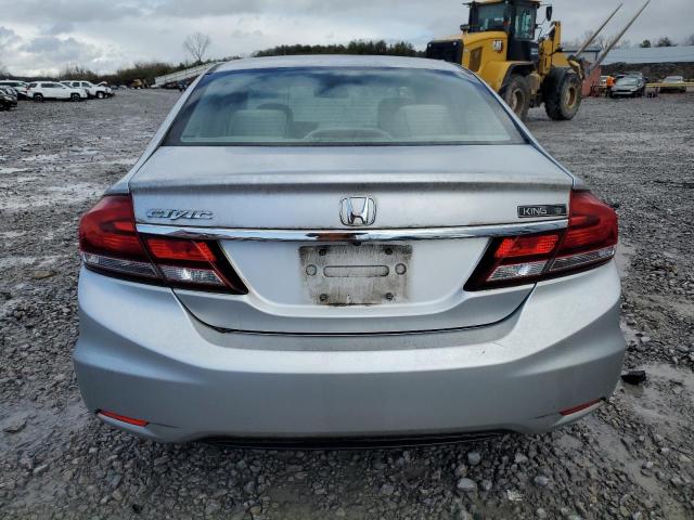 19XFB2F83DE041250 - 2013 HONDA CIVIC EX SILVER photo 6