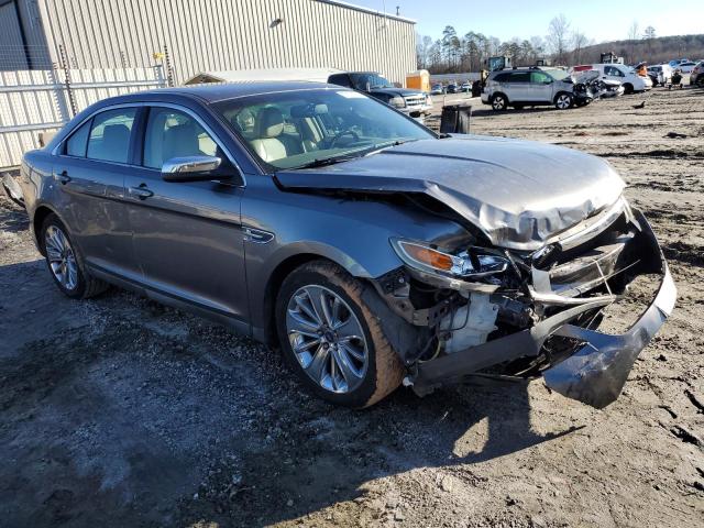 1FAHP2FW6BG134937 - 2011 FORD TAURUS LIMITED SILVER photo 4