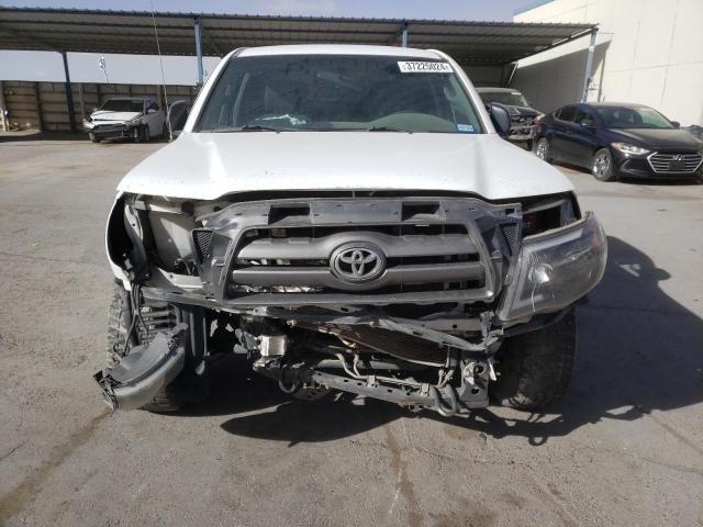 5TENX4CN0AZ707309 - 2010 TOYOTA TACOMA WHITE photo 5