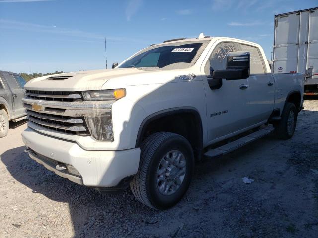 1GC4YREY0NF143614 - 2022 CHEVROLET SILVERADO WHITE photo 1