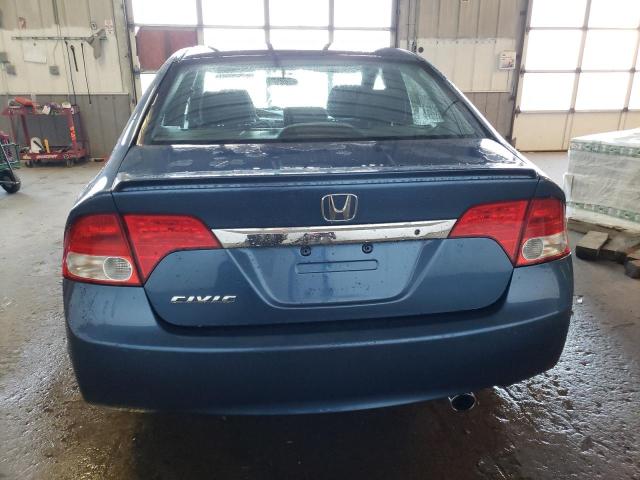 2HGFA16609H330689 - 2009 HONDA CIVIC LX-S Blau Foto 6