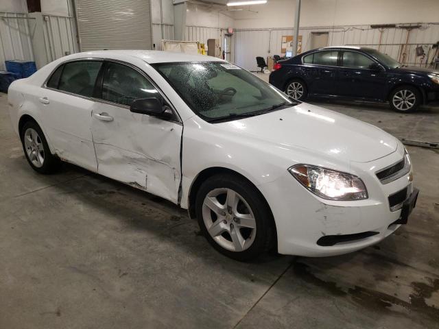 1G1ZA5E04CF398043 - 2012 CHEVROLET MALIBU LS WHITE photo 4