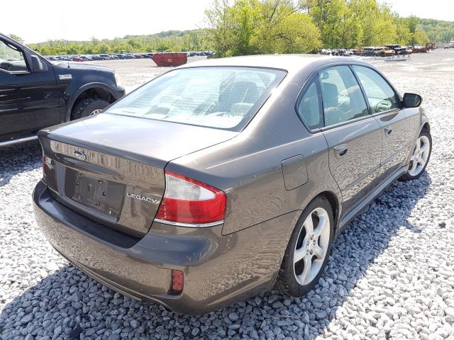 4S3BL626297218112 - 2009 SUBARU LEGACY 2.5I LIMITED  photo 4