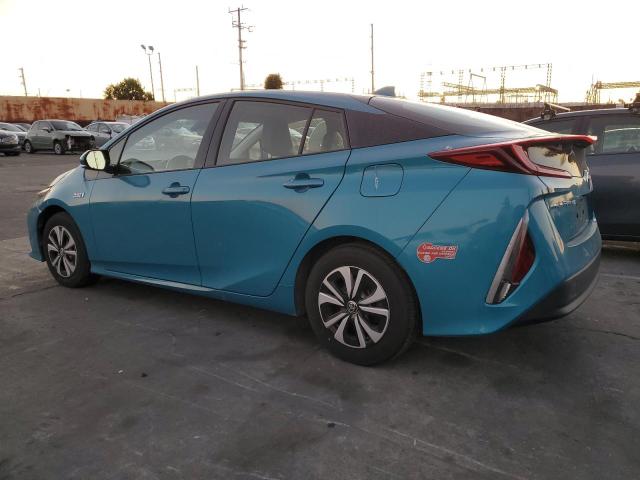 JTDKARFP9H3067821 - 2017 TOYOTA PRIUS PRIM TURQUOISE photo 2