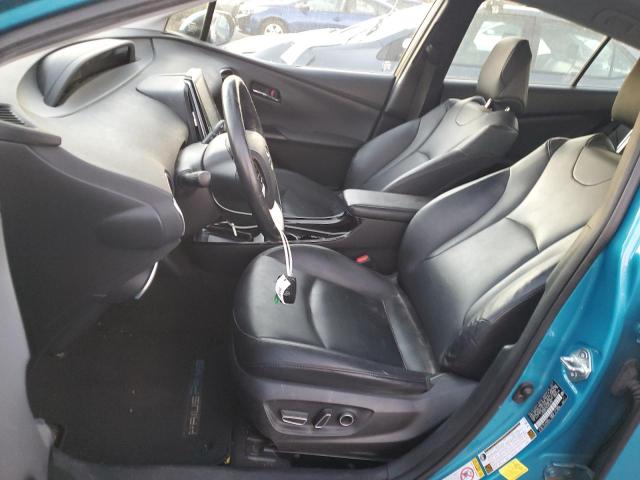 JTDKARFP9H3067821 - 2017 TOYOTA PRIUS PRIM 青绿色 照片 7