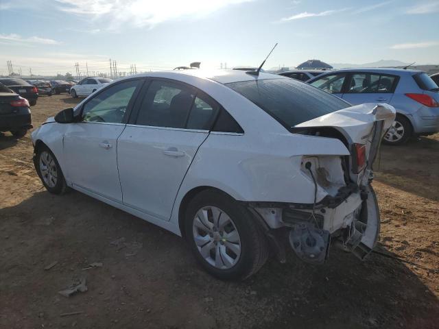 1G1PC5SHXC7369667 - 2012 CHEVROLET CRUZE LS WHITE photo 2