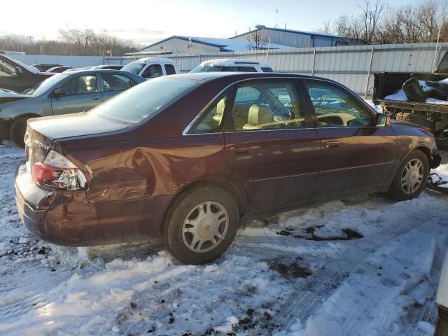 4T1BF28B43U330774 - 2003 TOYOTA AVALON XL MAROON photo 3