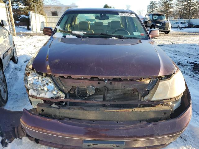 4T1BF28B43U330774 - 2003 TOYOTA AVALON XL MAROON photo 5