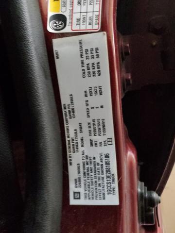 1GCCS13E288105186 - 2008 CHEVROLET COLORADO MAROON photo 12