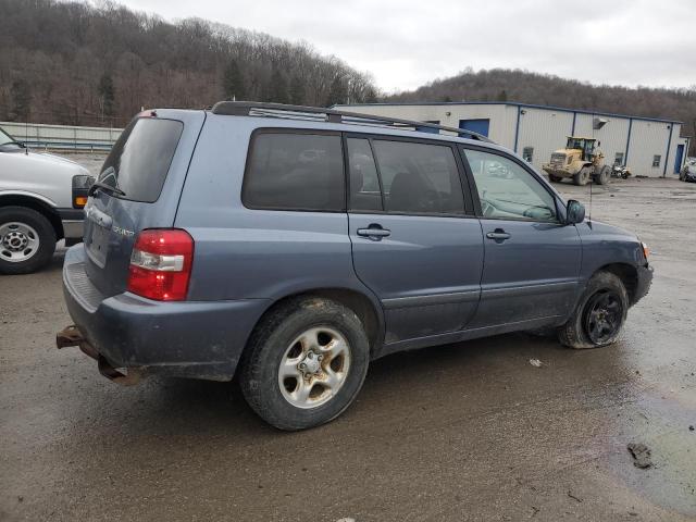 JTEEP21A470200132 - 2007 TOYOTA HIGHLANDER SPORT BLUE photo 3