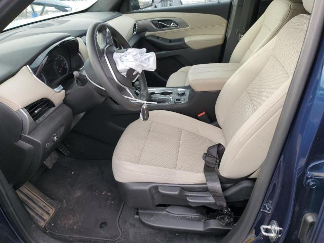 1GNEVFKW7NJ131432 - 2022 CHEVROLET TRAVERSE LS BLUE photo 7