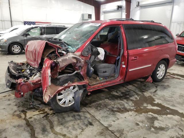 2C8GP54L55R182107 - 2005 CHRYSLER TOWN & COU TOURING 勃艮第红 照片 1