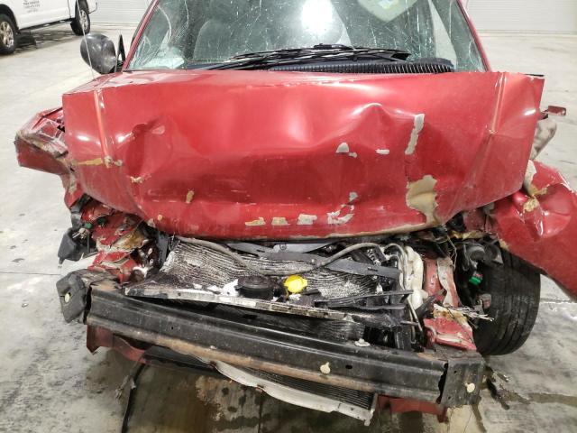 2C8GP54L55R182107 - 2005 CHRYSLER TOWN & COU TOURING 勃艮第红 照片 12