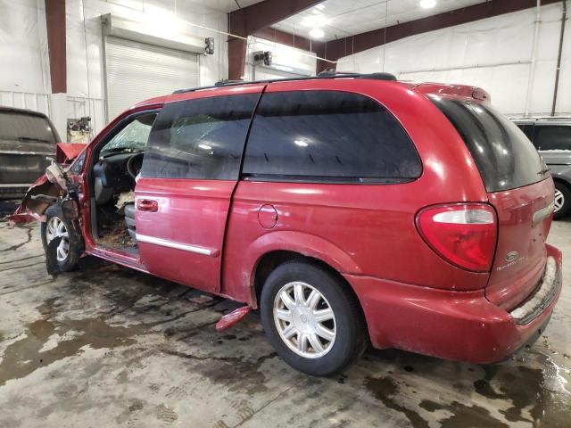 2C8GP54L55R182107 - 2005 CHRYSLER TOWN & COU TOURING 勃艮第红 照片 2