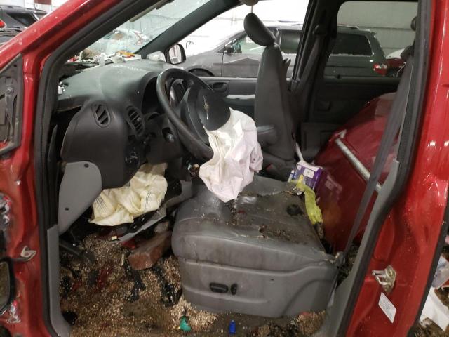 2C8GP54L55R182107 - 2005 CHRYSLER TOWN & COU TOURING 勃艮第红 照片 7