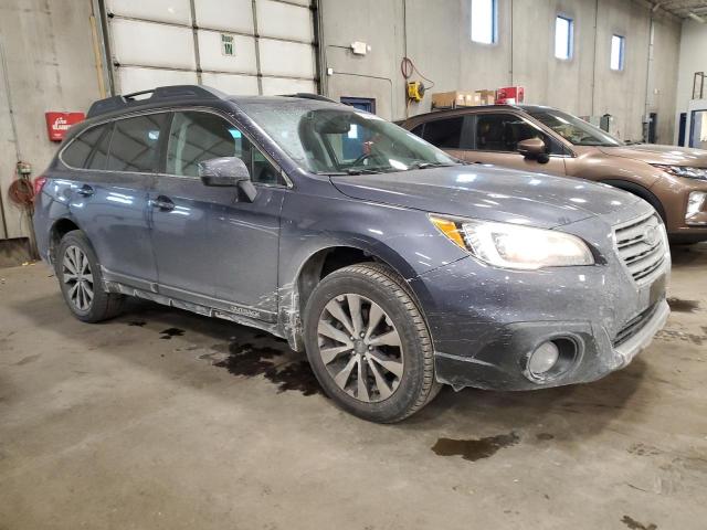 4S4BSBNC4F3305943 - 2015 SUBARU OUTBACK 2.5I LIMITED BLUE photo 4