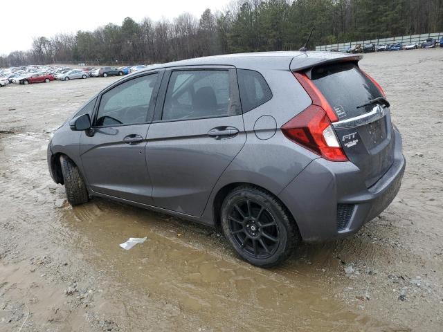 3HGGK5H80FM715710 - 2015 HONDA FIT EX GRAY photo 2