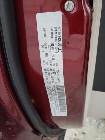 2C4RC1BG3HR613102 - 2017 CHRYSLER PACIFICA TOURING L BURGUNDY photo 13