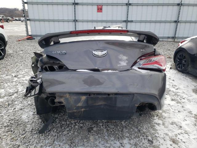 KMHHU6KJ7DU097272 - 2013 HYUNDAI GENESIS CO 3.8L GRAY photo 6