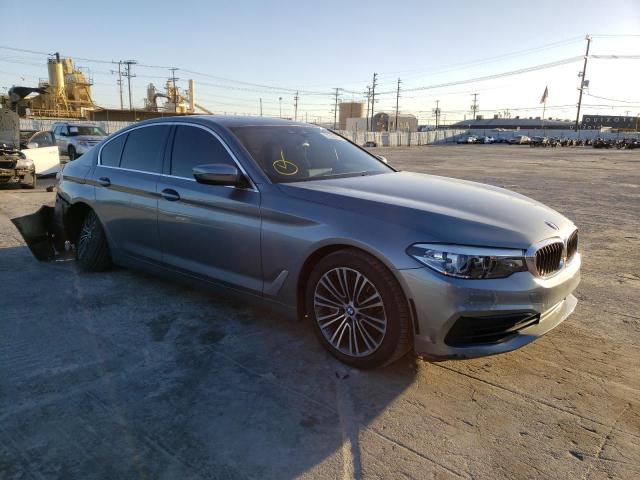 WBAJA9C51KB399096 - 2019 BMW 530E GRAY photo 4