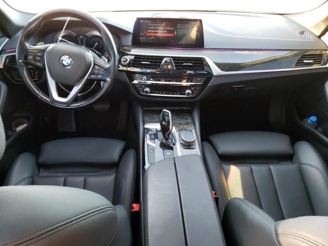 WBAJA9C51KB399096 - 2019 BMW 530E GRAY photo 8