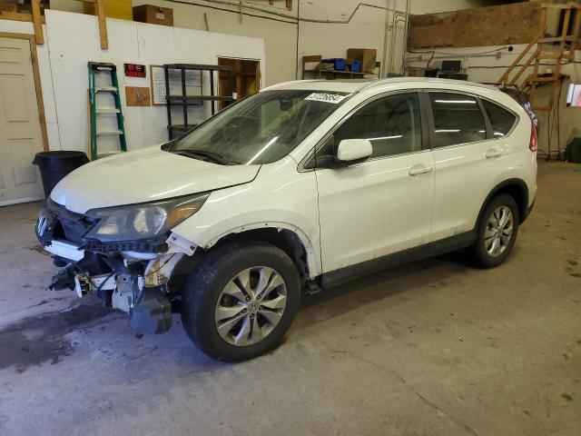 5J6RM4H73DL023226 - 2013 HONDA CR-V EXL WHITE photo 1