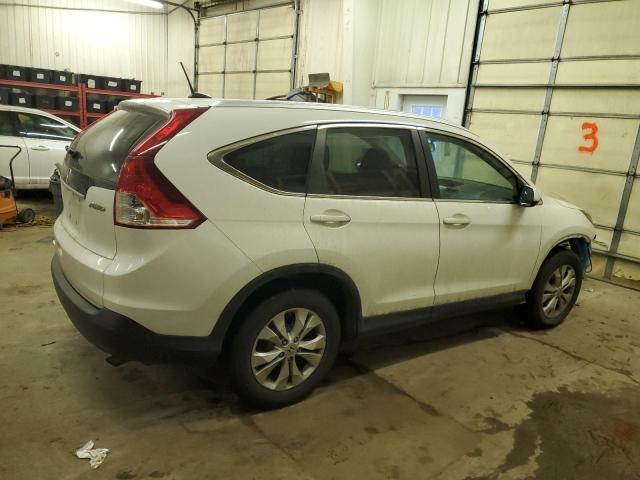 5J6RM4H73DL023226 - 2013 HONDA CR-V EXL WHITE photo 3