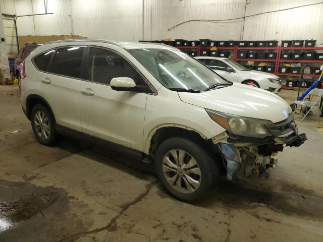 5J6RM4H73DL023226 - 2013 HONDA CR-V EXL WHITE photo 4