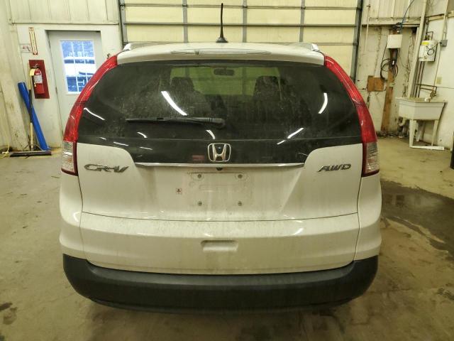 5J6RM4H73DL023226 - 2013 HONDA CR-V EXL WHITE photo 6