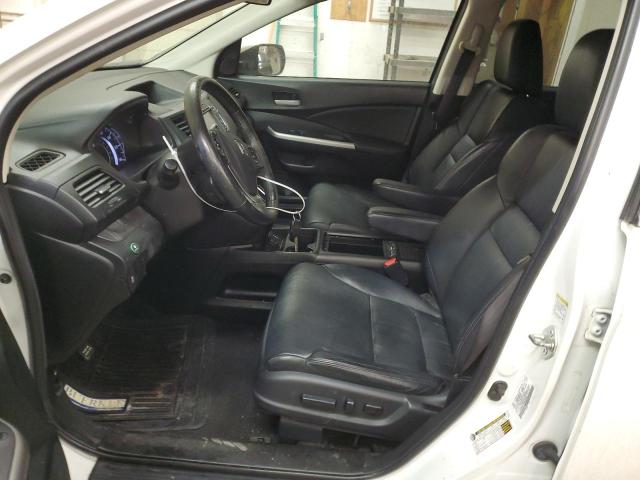 5J6RM4H73DL023226 - 2013 HONDA CR-V EXL WHITE photo 7