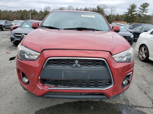 4A4AR3AU3FE010510 - 2015 MITSUBISHI OUTLANDER ES RED photo 5