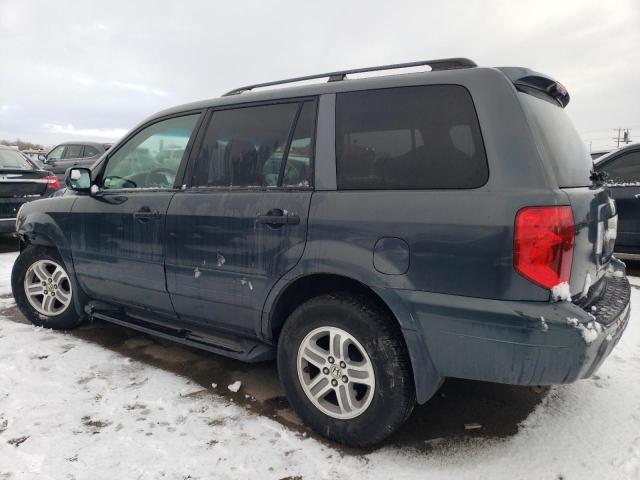 2HKYF18415H522600 - 2005 HONDA PILOT EX GRAY photo 2