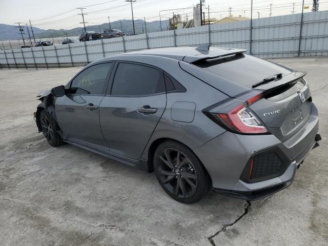 SHHFK7G49JU206277 - 2018 HONDA CIVIC SPORT Grau Foto 2