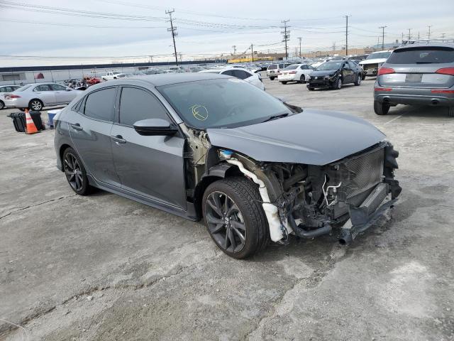 SHHFK7G49JU206277 - 2018 HONDA CIVIC SPORT GRAY photo 4