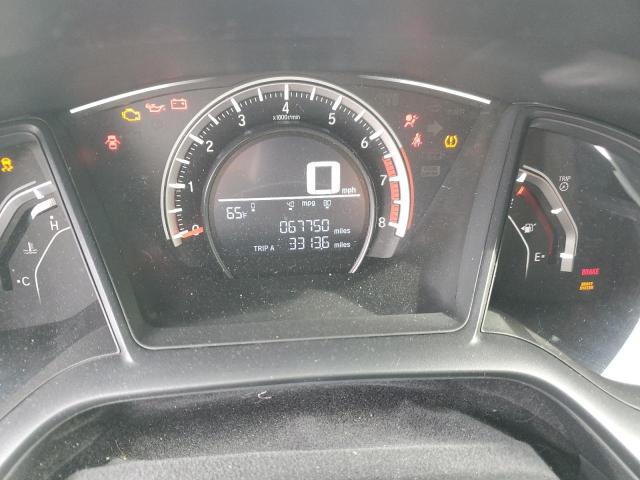 SHHFK7G49JU206277 - 2018 HONDA CIVIC SPORT Grau Foto 9