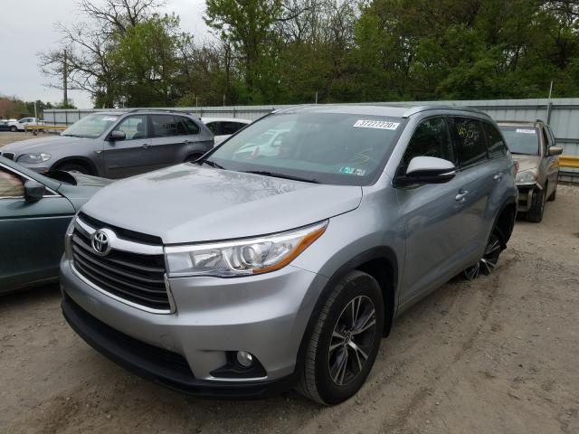 5TDJKRFH4GS327685 - 2016 TOYOTA HIGHLANDER XLE  ფოტო 2