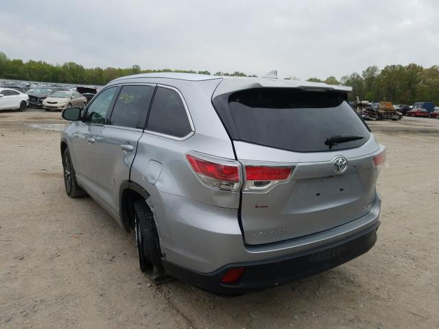 5TDJKRFH4GS327685 - 2016 TOYOTA HIGHLANDER XLE  ფოტო 3