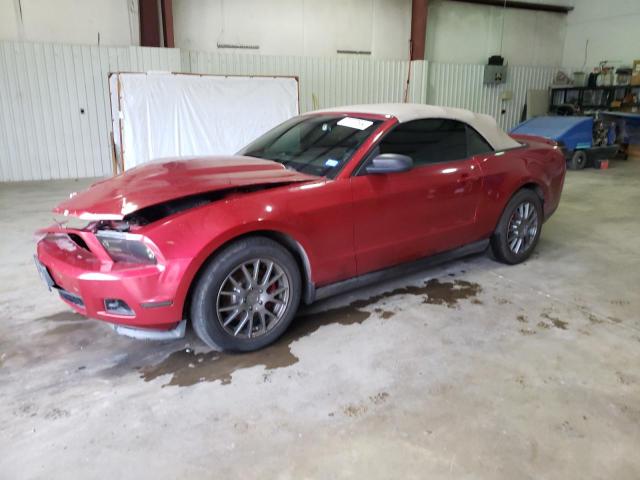 1ZVBP8EM7C5211442 - 2012 FORD MUSTANG RED photo 1